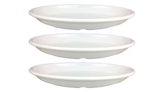 Travessa Oval Melamina Branca 45cm Saladeira