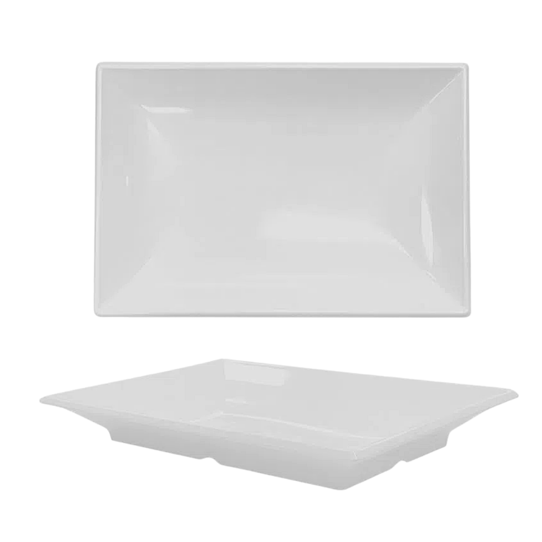 Travessa retangular funda 40cm melamina Bestfer