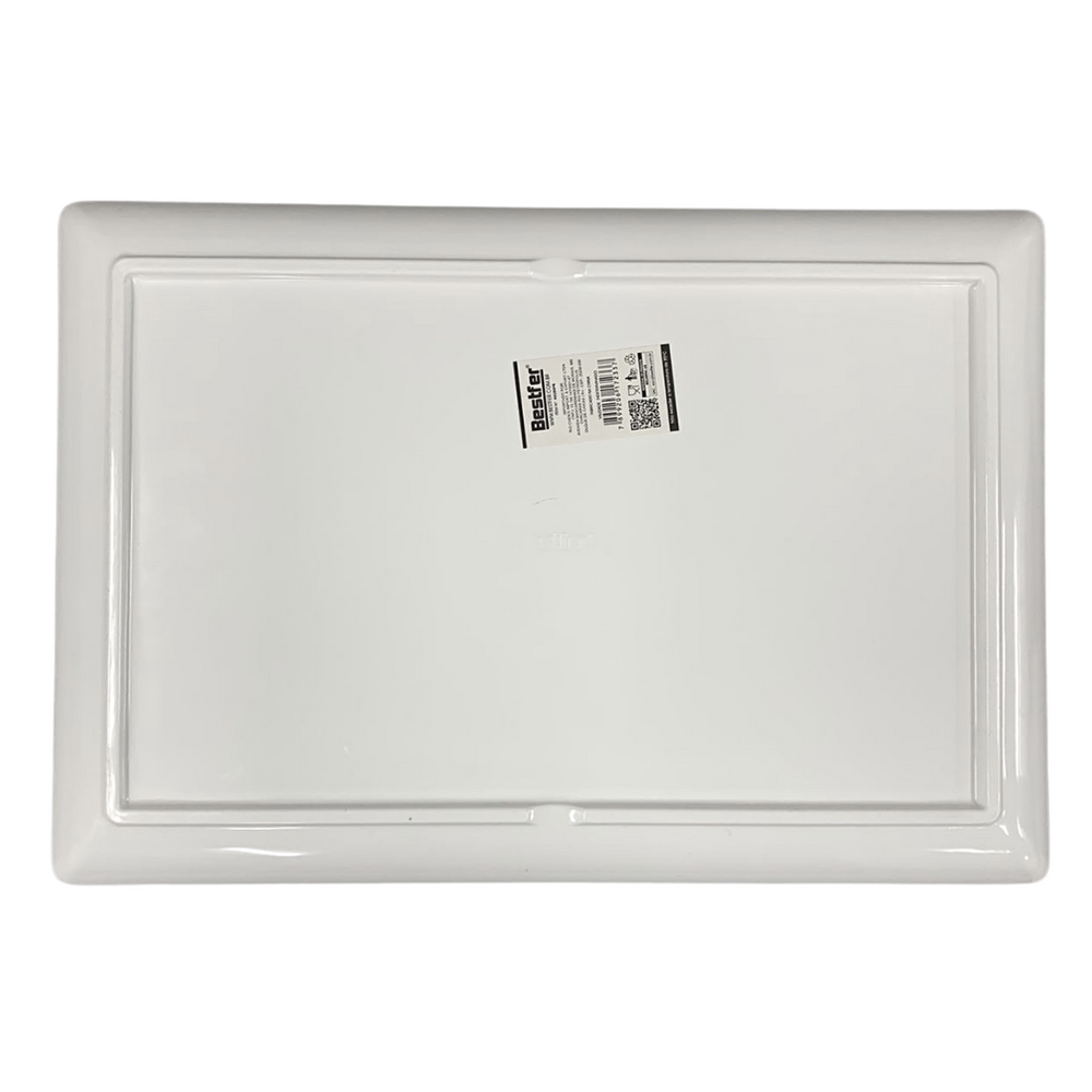 Prato Retangular Melamina 35 cm Bestfer