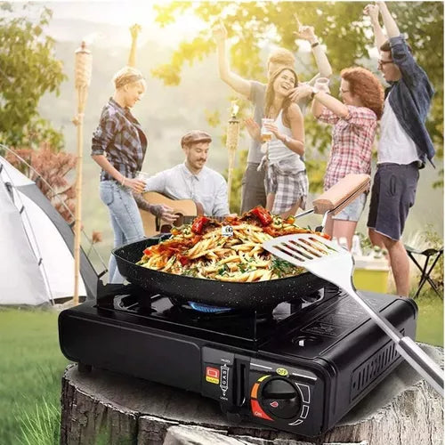 Fogareiro Portatil de Camping Com Mala Bestfer