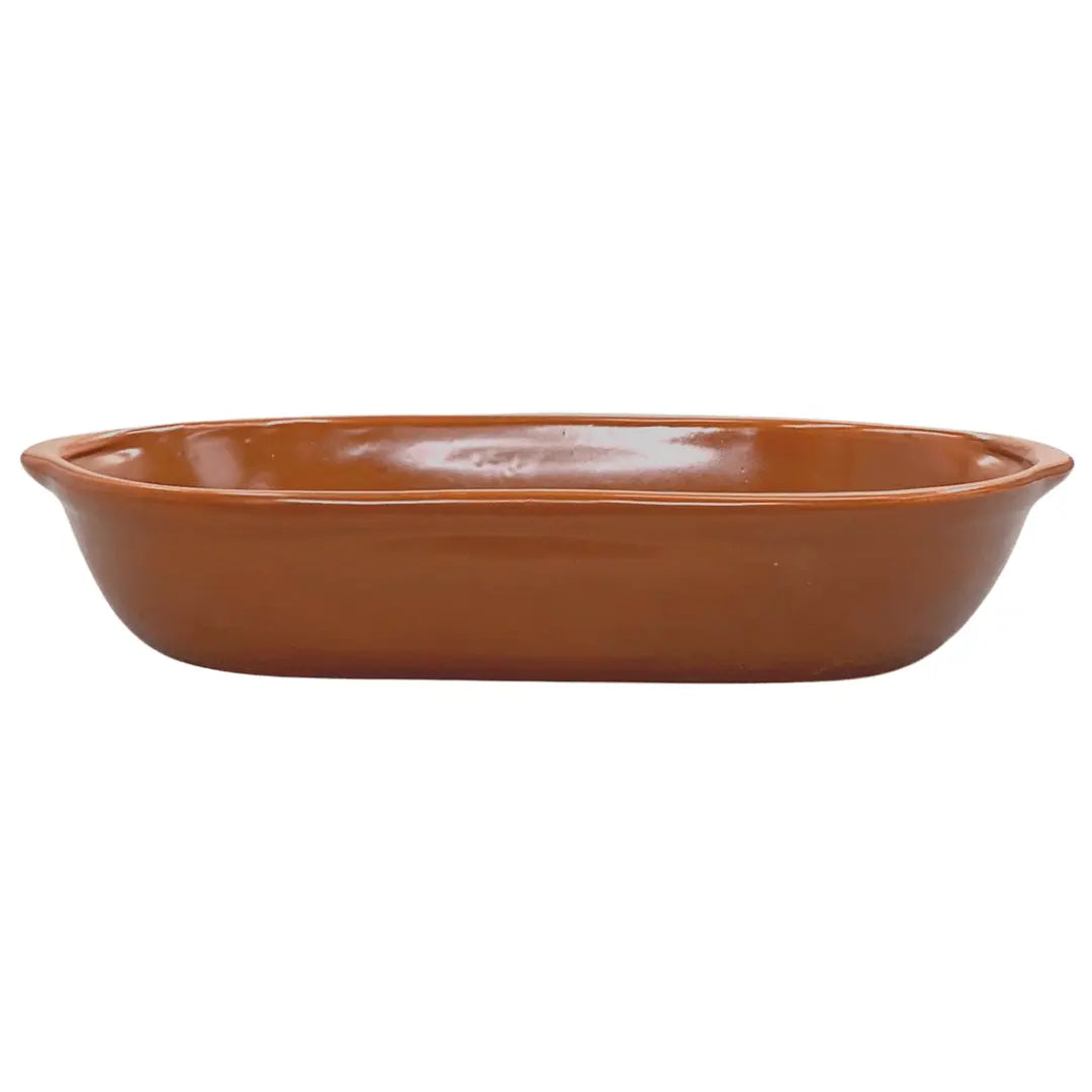 Travessa Cerâmica Artesanal com 36,2 cm Bela Porcelana