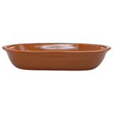 Travessa Cerâmica Artesanal com 36,2 cm Bela Porcelana