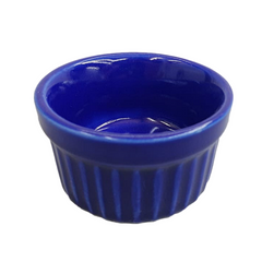 Ramekim Azul Cobalto de Porcelana 50 ML BelaVista