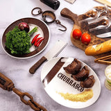 Prato Raso Churrasco Oxford Porcelana Oxford