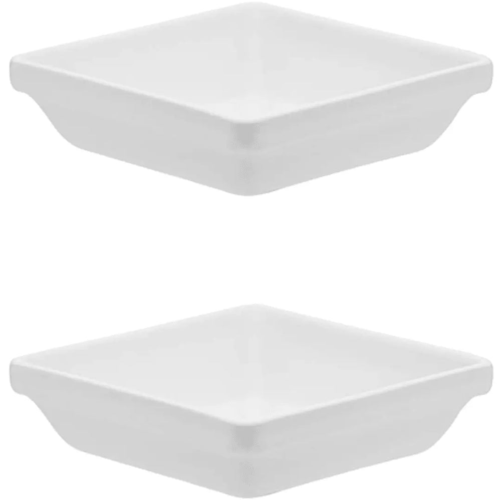 Travessa Refrataria Empilhavel Branca Oxford 15x15 Oxford