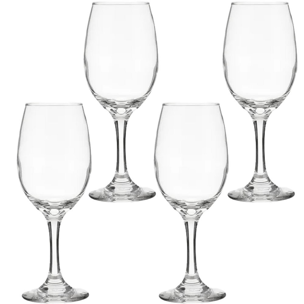Taça De Agua Rioja 386ml Em Vidro Elegante Class Home