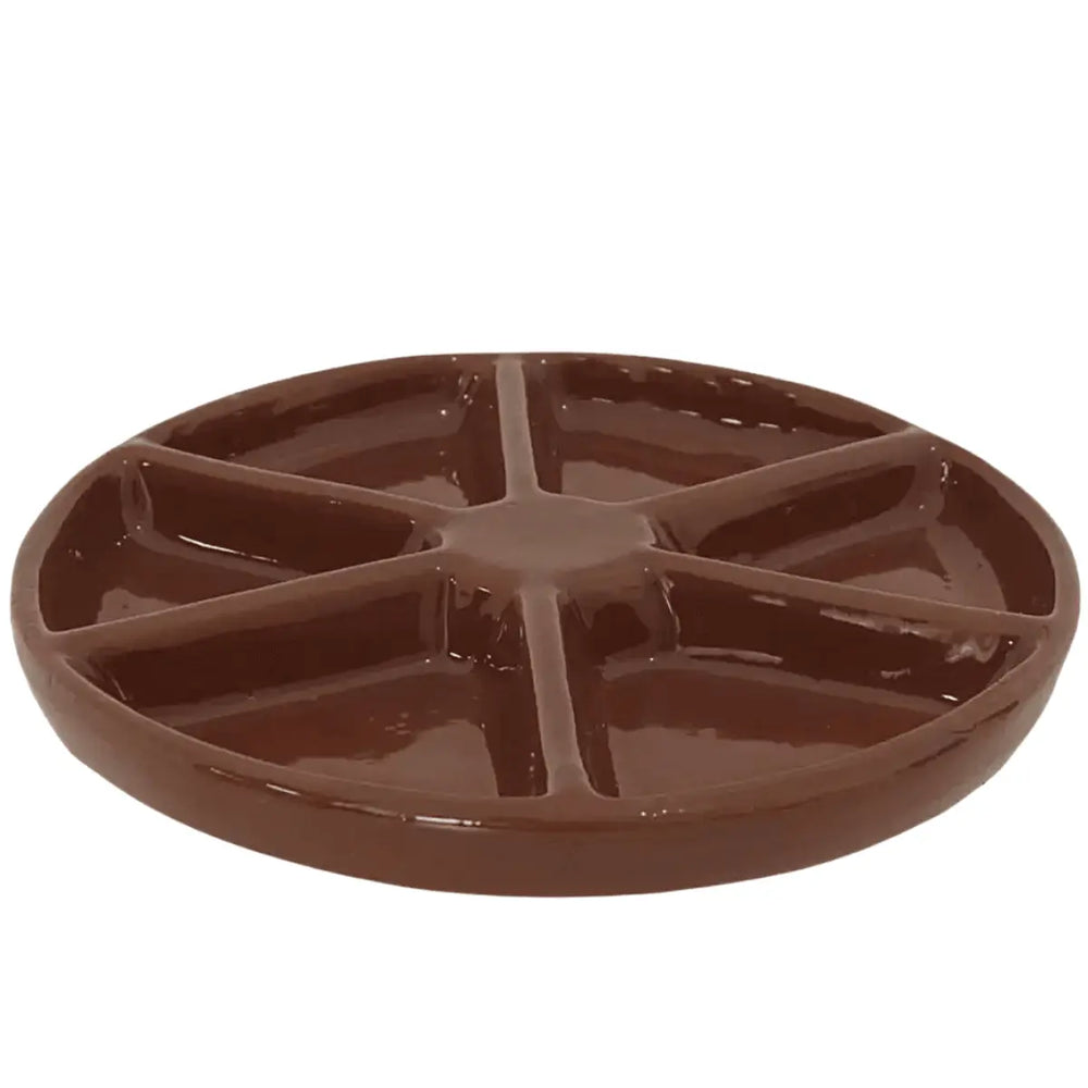 Petisqueira 6 Divisões Em Cerâmica Motta Petisco Porções Motta