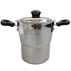 Cuscuzeira Hercules Inox Panela Cuscuz 1L Hercules
