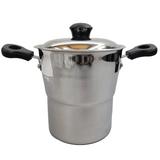 Cuscuzeira Hercules Inox Panela Cuscuz 1L