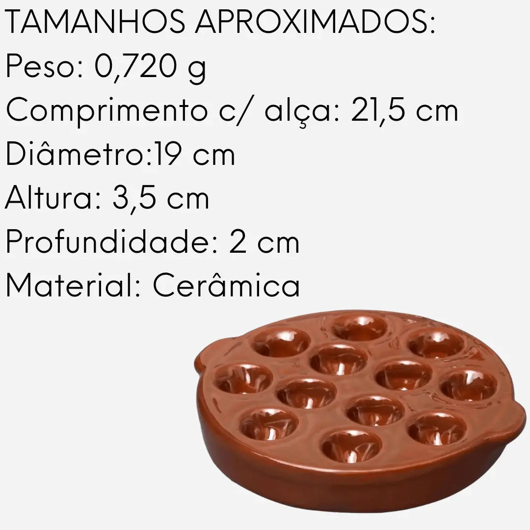 Assadeira Provolera com 12 cavidades Motta