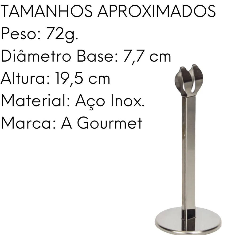 Clip Prendedor Identificador Inox Alissan