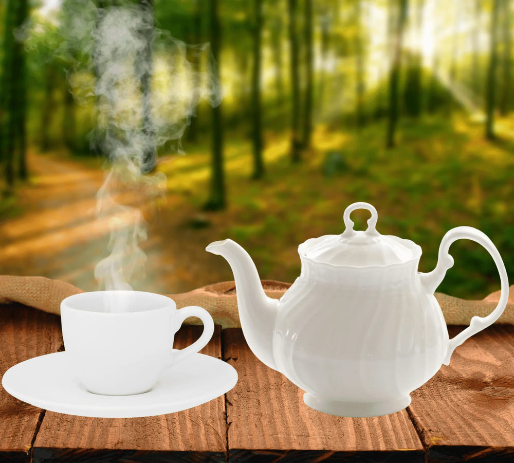 Xicara Café 75ml C/ Pires Coup Oxford Branco Cozinha Oxford