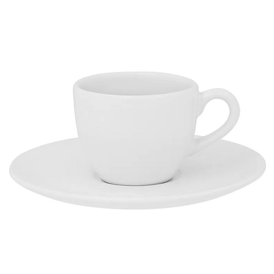 Xicara Café 75ml C/ Pires Coup Oxford Branco Cozinha