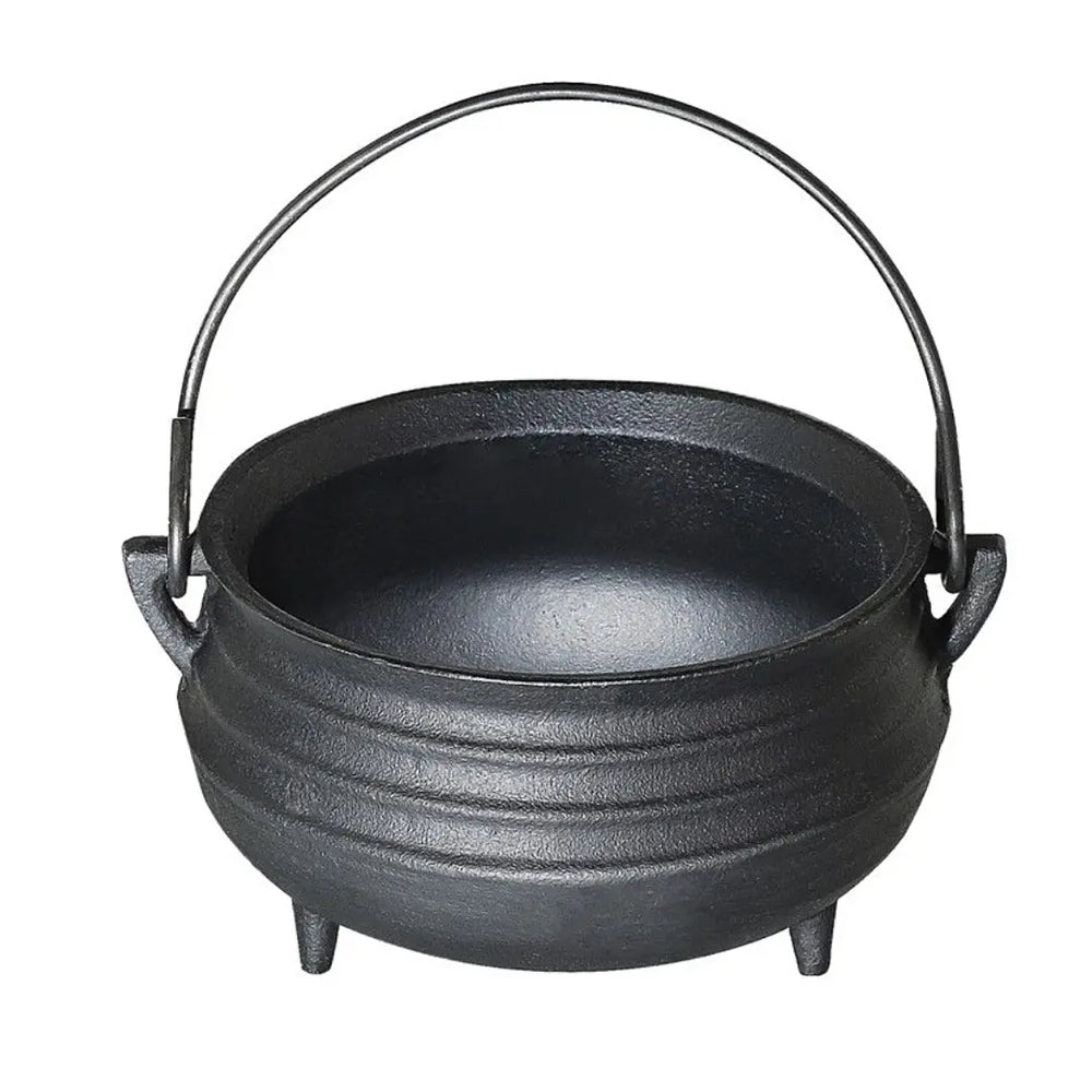 Panela Tripé N°4 S/ Tampa Em Ferro Fundido Santana 1,5L Santana