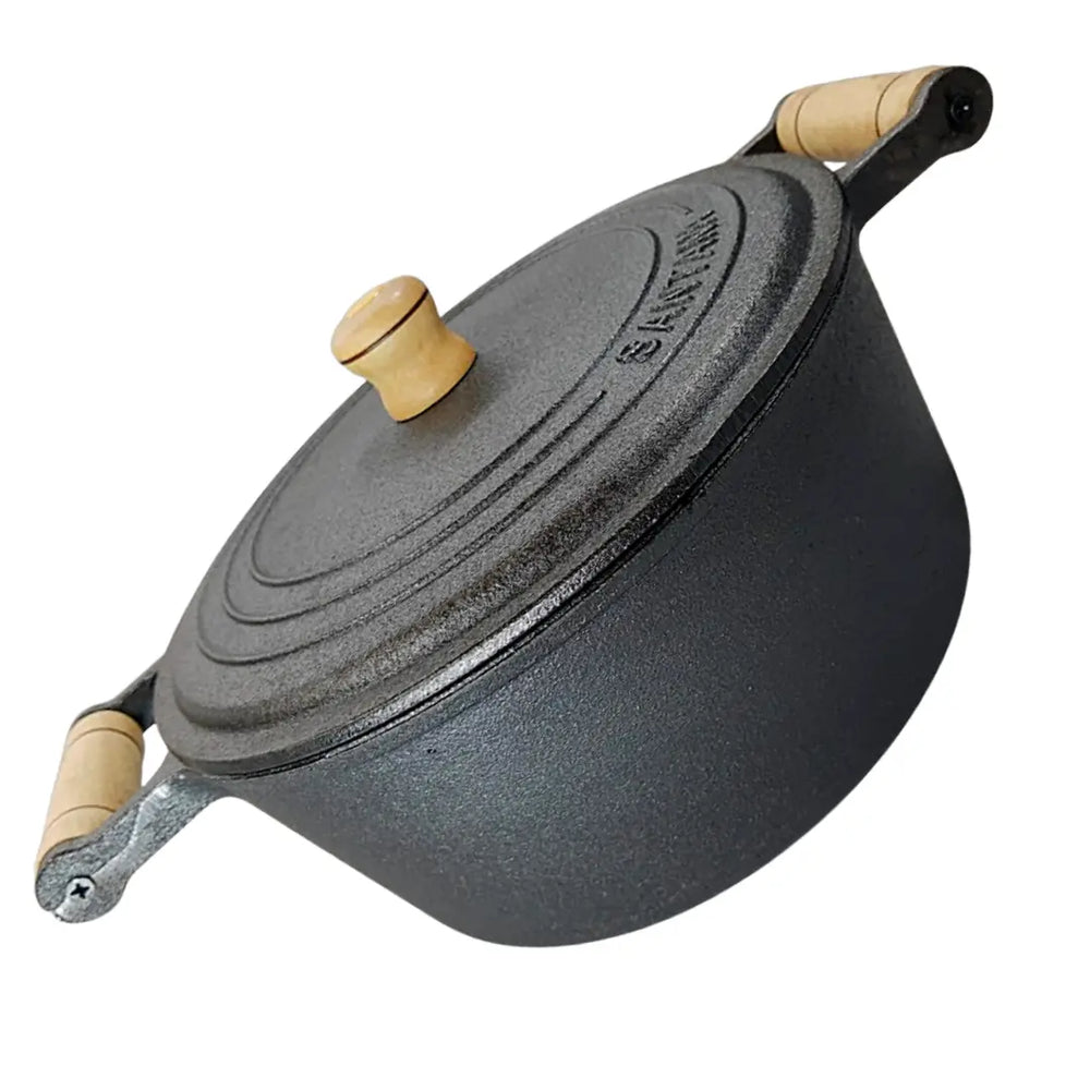 Caçarola N°26 Ferro Fundido 5,1l C/ Tampa Santana