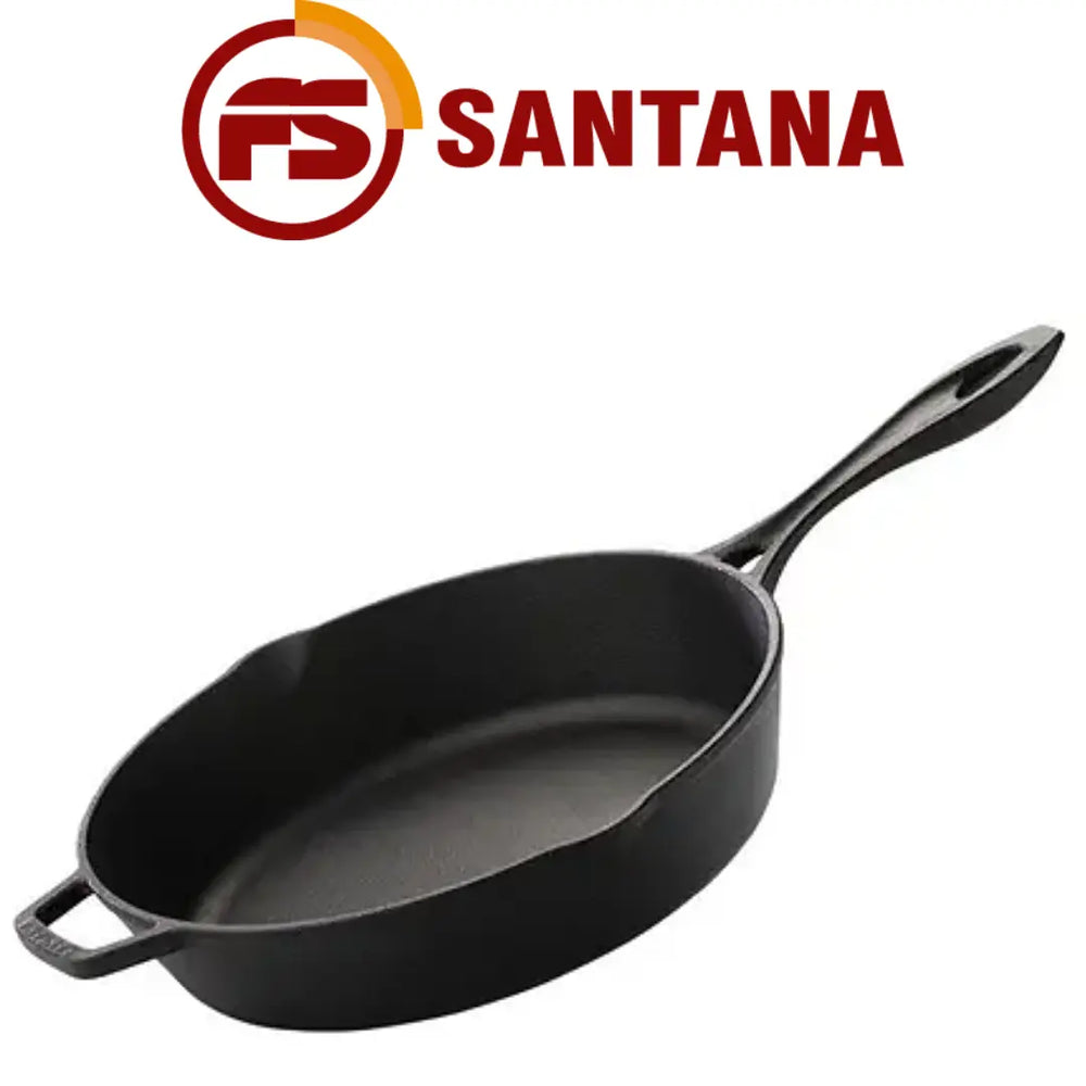 Frigideira Líder N°28 S/ Tampa Em Ferro Fundido Santana