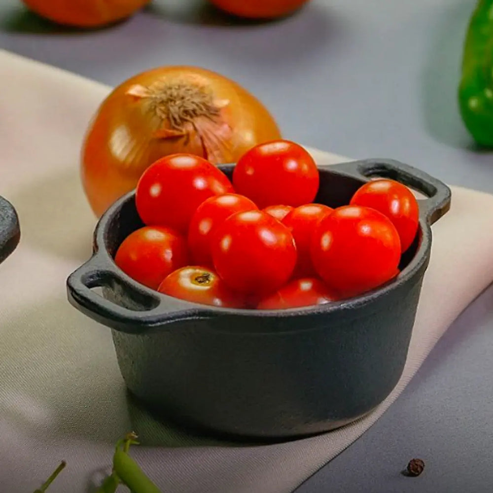 Cumbuca Ferro Fundido Santana C/ Tampa Panelinha 435ml Santana