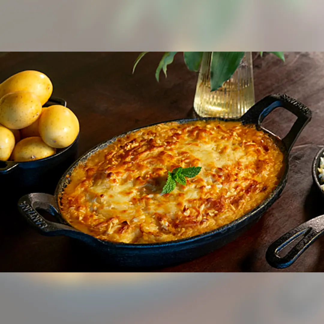 Assadeira Oval Facile Ferro Fundido C/ Alça N°2 1L Santana