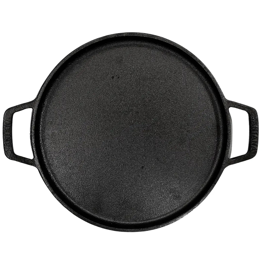 Forma Pizza Ferro Fundido C/ Alça 25cm Servir Porção Santana Santana