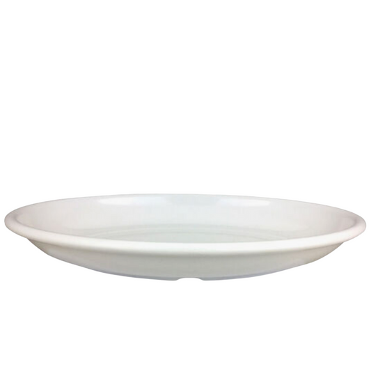 Travessa Oval Melamina Branca 45cm Saladeira