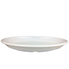 Travessa Oval Melamina Branca 45cm Saladeira
