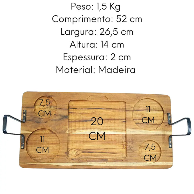 Tabua Churrasco Quadrada Main Image