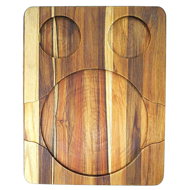 Tabua Retangular Chapa Redonda A Gourmet Hover Image