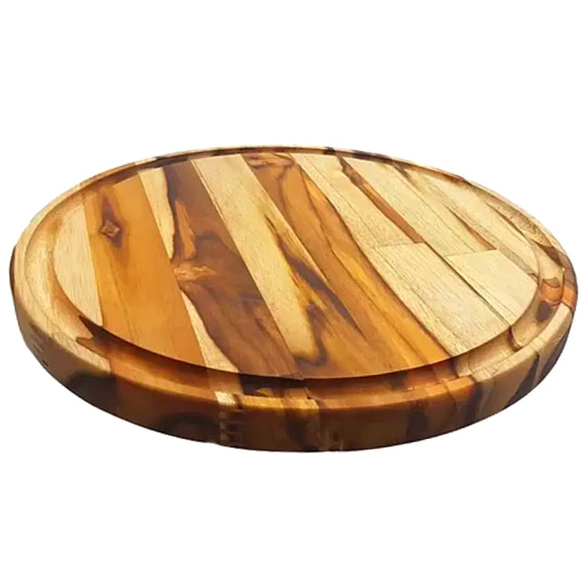 Tabua Madeira Teca Bolo A Gourmet Hover Image