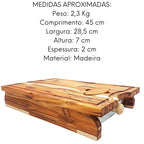 Tabua Bandeja Grande churrasco A Gourmet