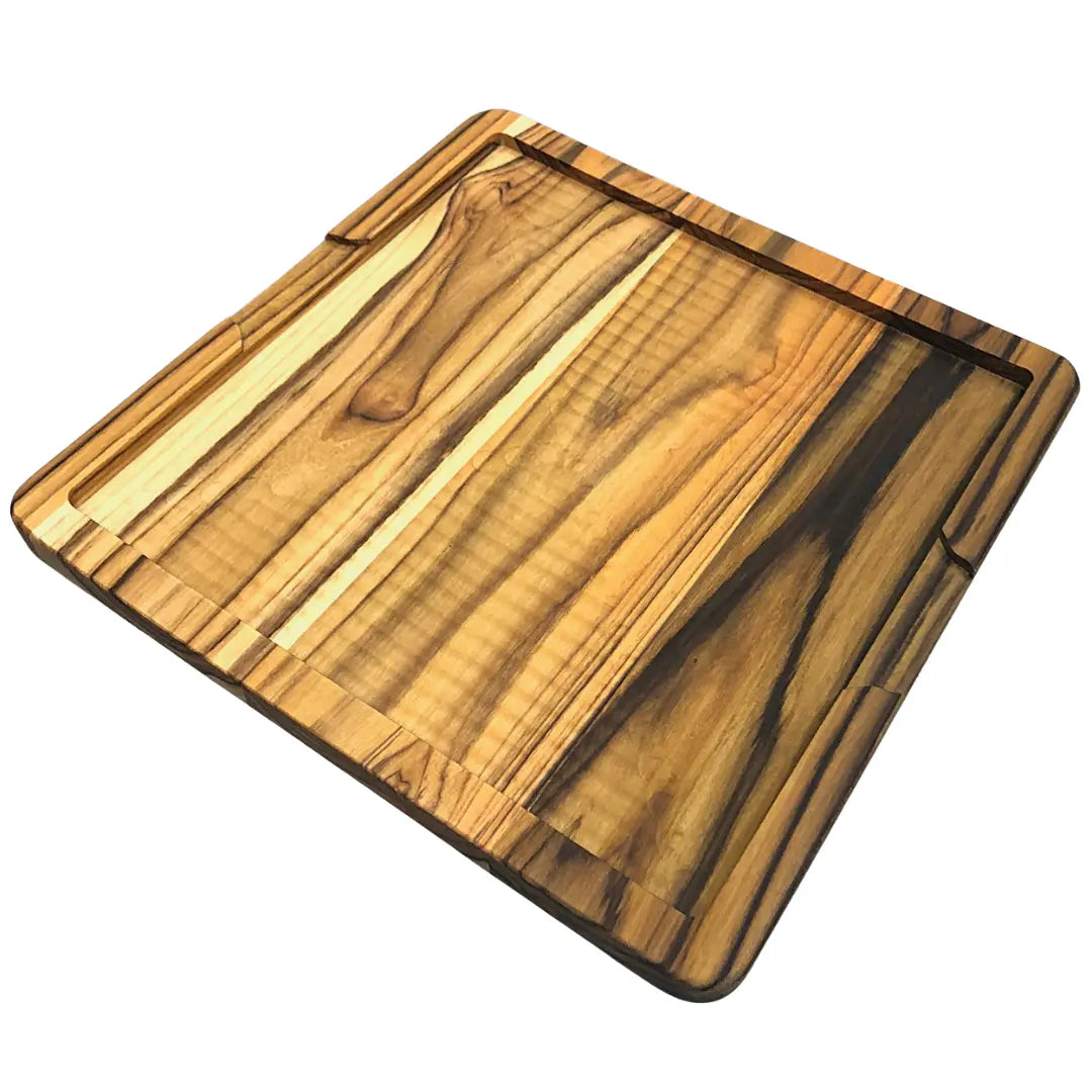 Tabua Madeira Teca Quadrada 35 cm A Gourmet