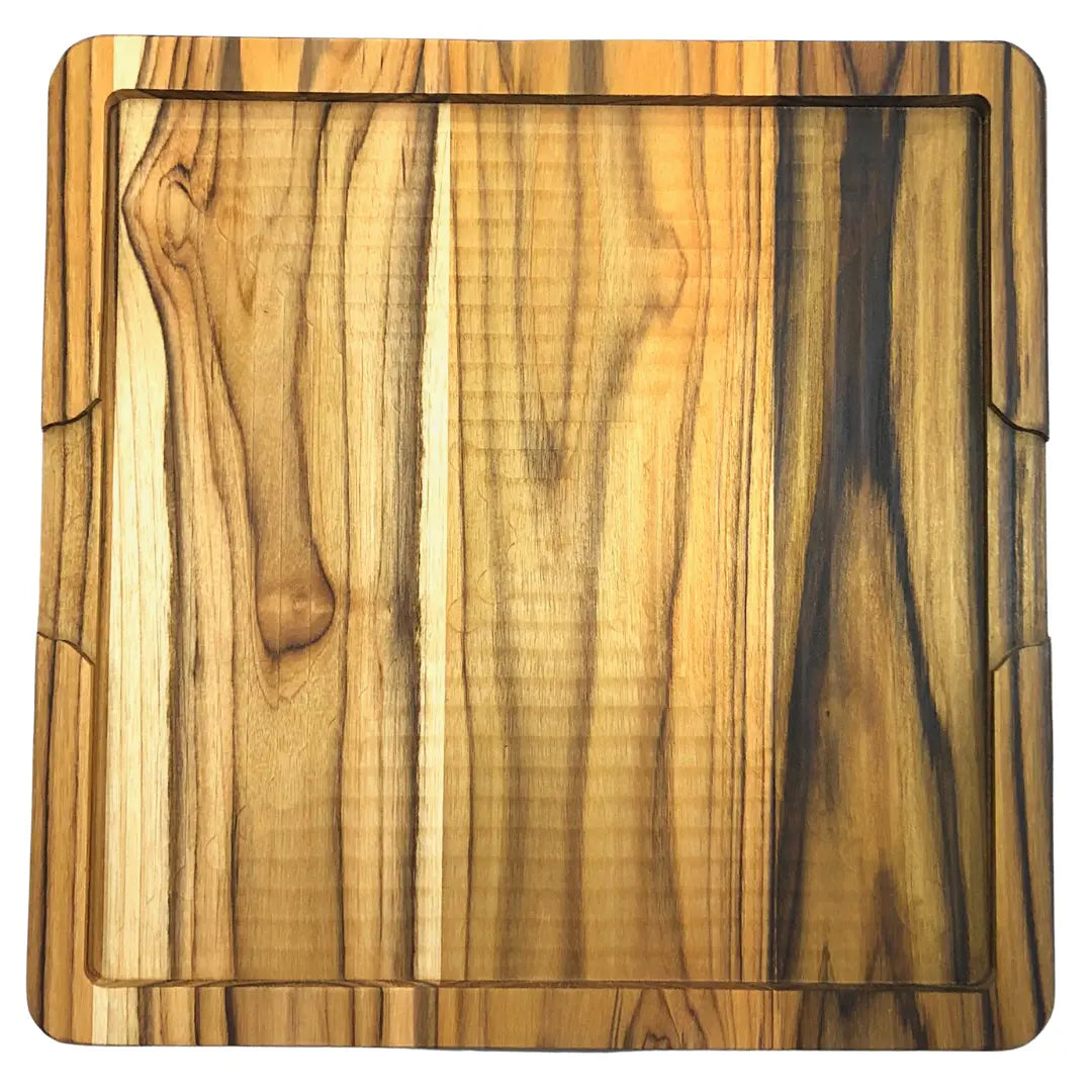 Tabua Madeira Teca Quadrada 35 cm A Gourmet