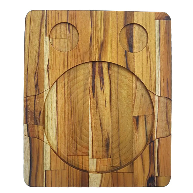 Tabua Chapa Redonda C/ 2 Furos A Gourmet Hover Image