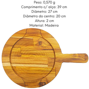 Tabua Redonda C/ Cabo Chapa Redonda A Gourmet