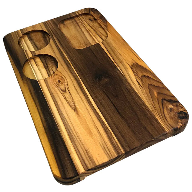 Tabua Madeira Teca Retangular 3 Furo A Gourmet Hover Image