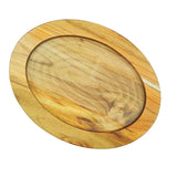 Tabua Oval Madeira Teca 29 cm A Gourmet
