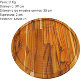 Tabua Suporte Pizza 35 cm A Gourmet