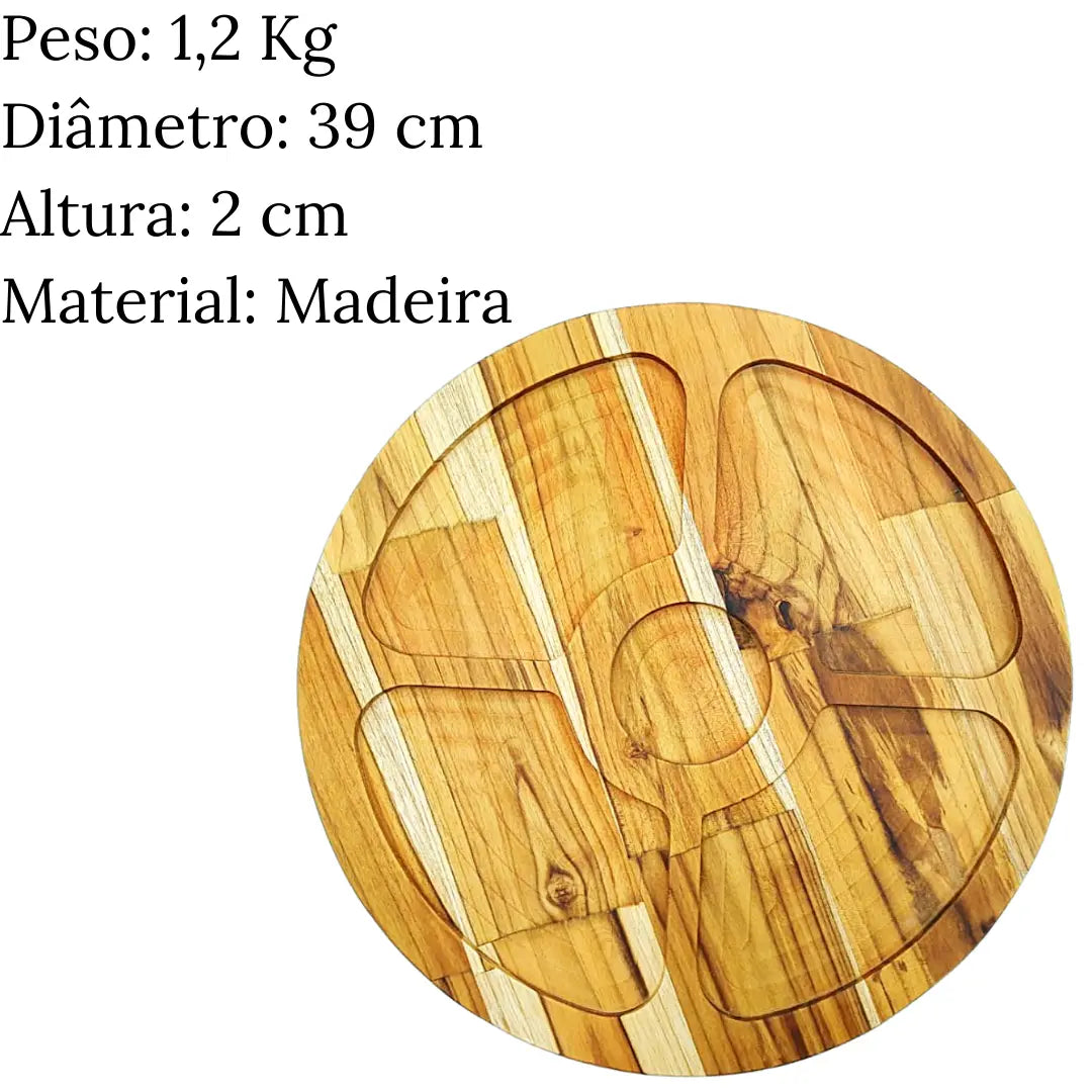 Tabua Petisqueira 5 Divisória A Gourmet