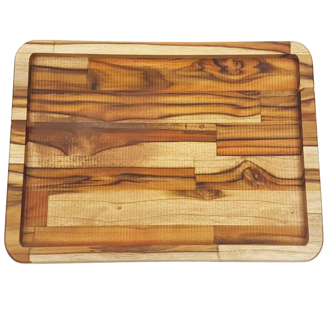 Tabua Retangular Madeira Teca A Gourmet Hover Image