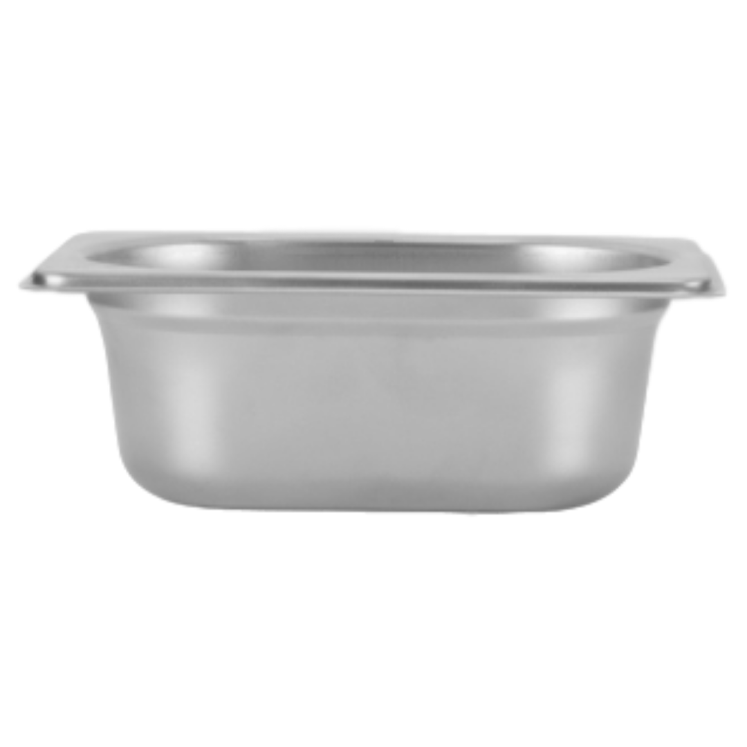 Cuba GN 1/9 65mm Aço Inox 201 Gourmet Mix
