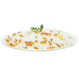 Prato Melamina Oval 33 Cm Gourmet Mix