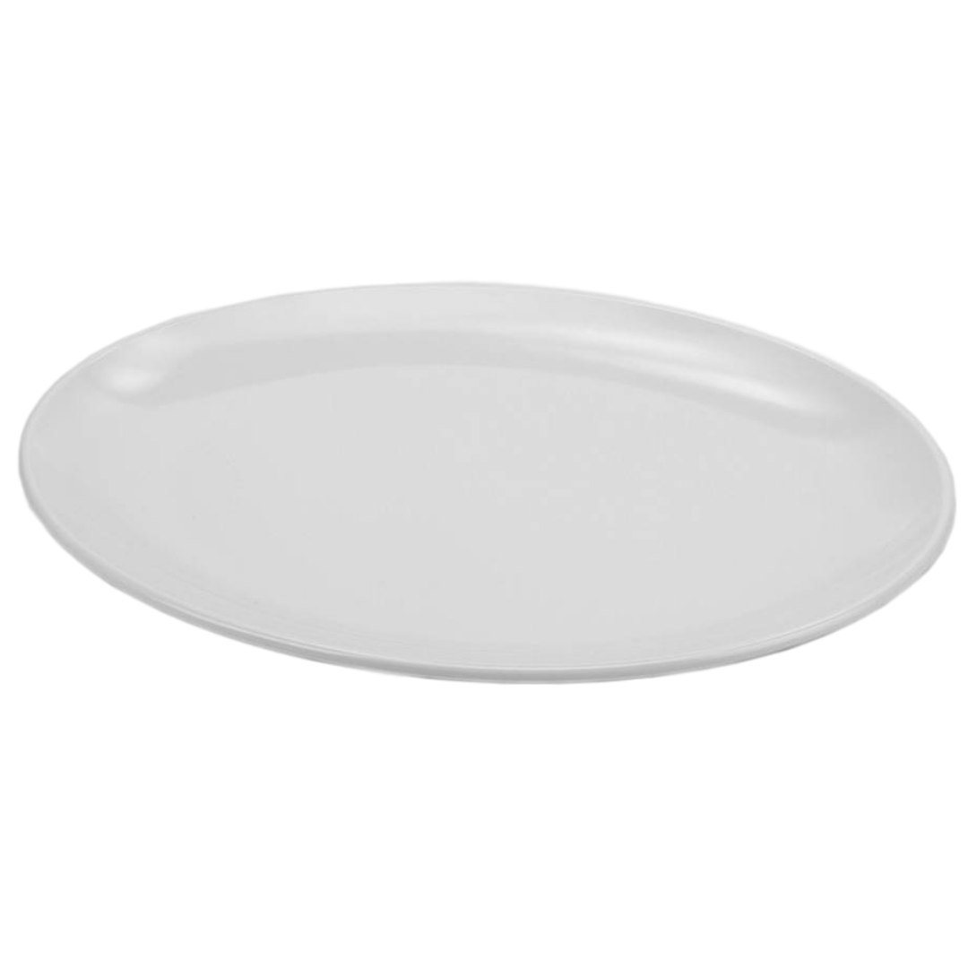 Prato Melamina Oval 33 Cm Gourmet Mix