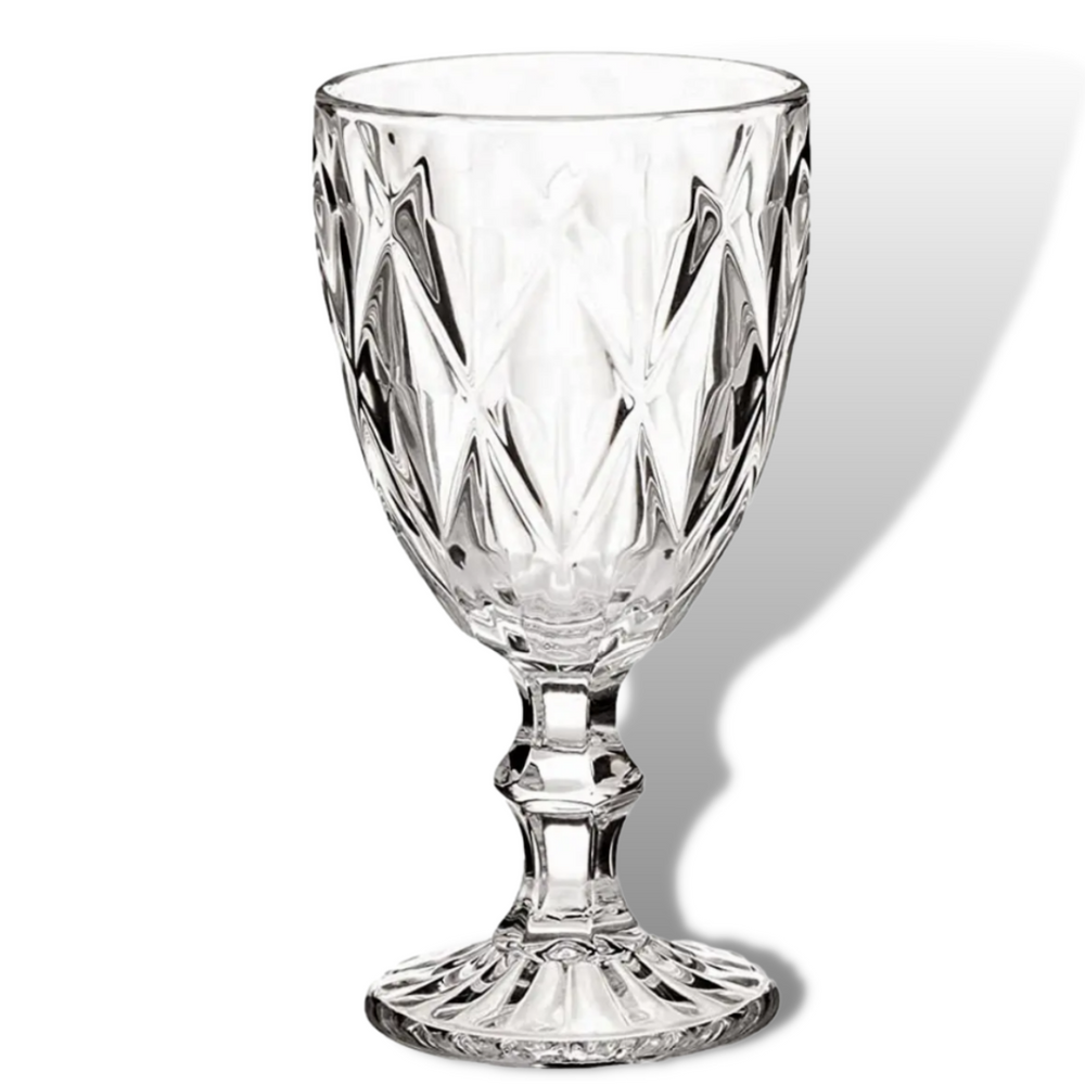 Taça Diamante Agua 340 ML de Vidro Original