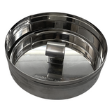 Modelador Redondo Aço Inox P/ Carne Hamburguer 14x4cm