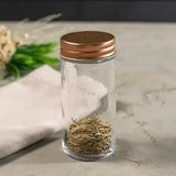 Pote Saleiro 80ml Em Vidro Tampa Sortida C/ Furos Lyor