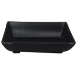 Porta Shoyu Retangular Melanina Tóquio Preto Lyor