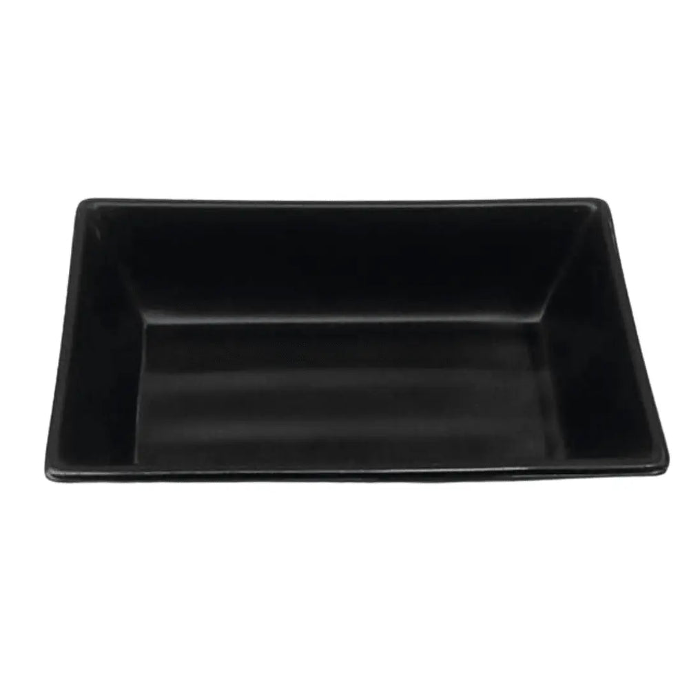 Porta Shoyu Retangular Melanina Tóquio Preto Lyor