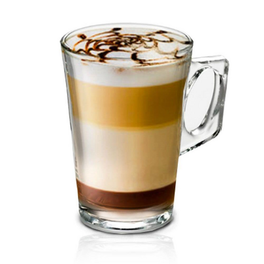 Caneca Cappuccino 140ml Experience Vidro Elegante