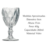 Taça Diamond Transparente