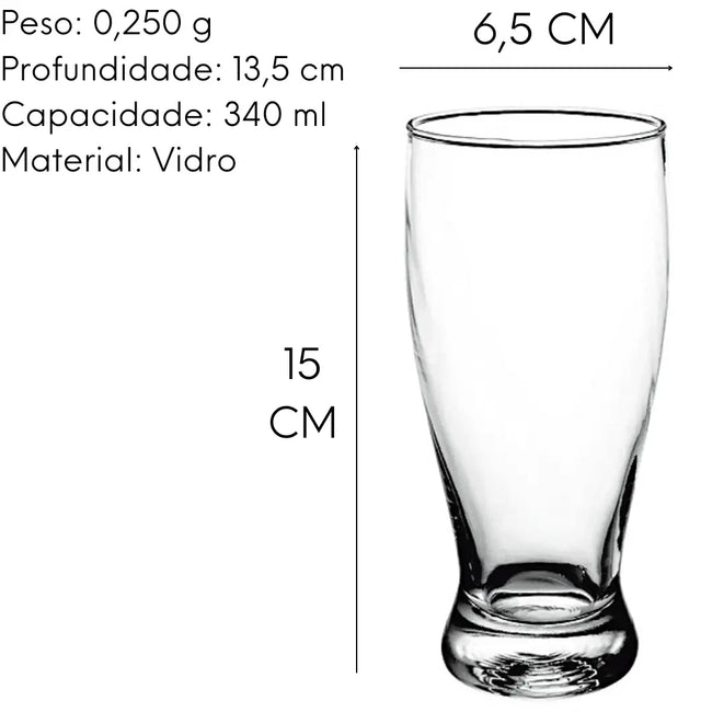 Copo Cerveja Lyor 340ml Tradicional Main Image