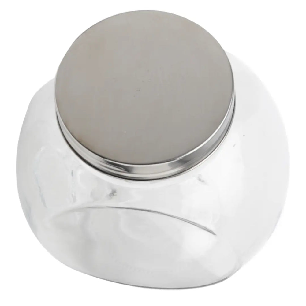 Pote de Vidro Doceiro com Tampa de Metal Lyor